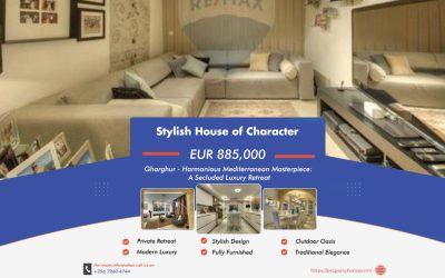 Gharghur – House of Character with Stylish Design
