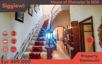Siggiewi – Three Bedroom Townhouse – € 499,000